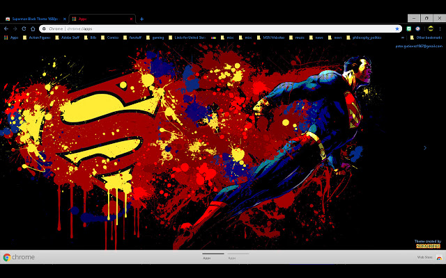 Superman Black Theme 1600px from Chrome web store to be run with OffiDocs Chromium online Superman Black Theme 1600px from Chrome web store to be run with OffiDocs Chromium online