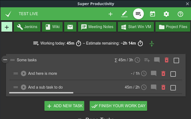 Super Productivity from Chrome web store to be run with OffiDocs Chromium online Super Productivity from Chrome web store to be run with OffiDocs Chromium online
