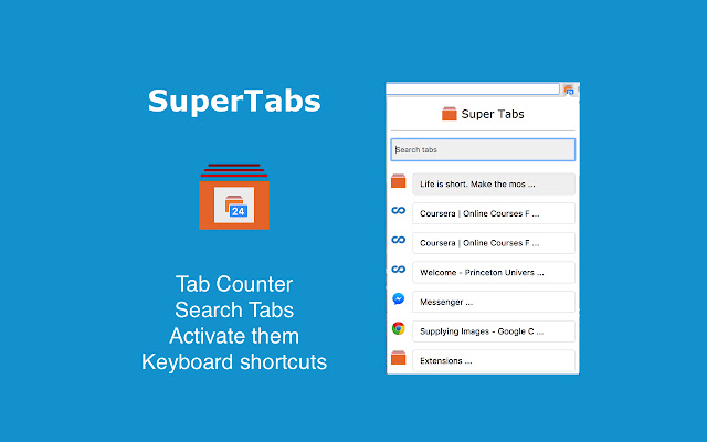 SuperTabs from Chrome web store to be run with OffiDocs Chromium online SuperTabs from Chrome web store to be run with OffiDocs Chromium online