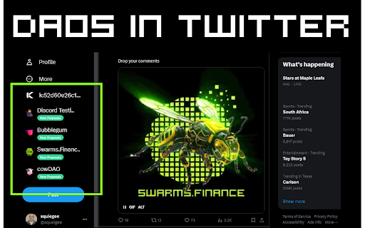 Swarms.Finance Extension from Chrome web store to be run with OffiDocs Chromium online Swarms.Finance Extension from Chrome web store to be run with OffiDocs Chromium online