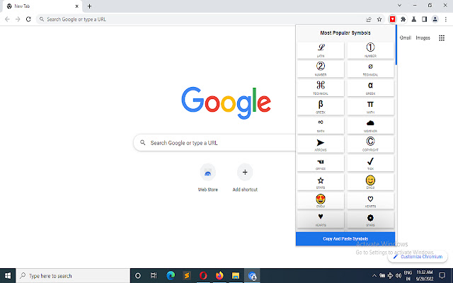 Symbols Copy And Paste from Chrome web store to be run with OffiDocs Chromium online Symbols Copy And Paste from Chrome web store to be run with OffiDocs Chromium online