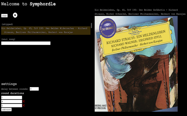 Symphordle from Chrome web store to be run with OffiDocs Chromium online Symphordle from Chrome web store to be run with OffiDocs Chromium online