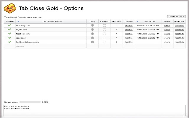 Tab Close Gold from Chrome web store to be run with OffiDocs Chromium online Tab Close Gold from Chrome web store to be run with OffiDocs Chromium online