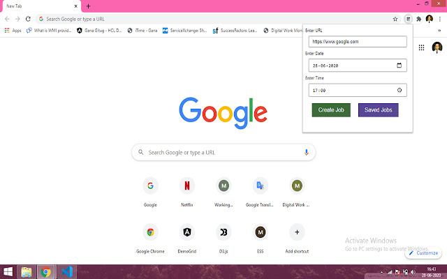 Tabs Scheduler from Chrome web store to be run with OffiDocs Chromium online Tabs Scheduler from Chrome web store to be run with OffiDocs Chromium online