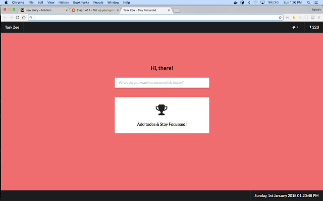Task Zee Todo List Manager from Chrome web store to be run with OffiDocs Chromium online Task Zee Todo List Manager from Chrome web store to be run with OffiDocs Chromium online