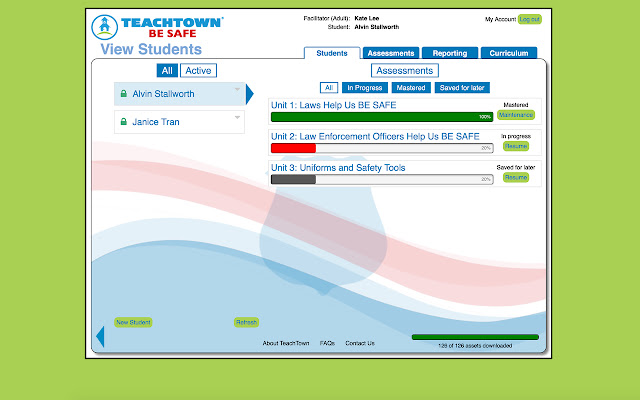 TeachTown BE SAFE from Chrome web store to be run with OffiDocs Chromium online TeachTown BE SAFE from Chrome web store to be run with OffiDocs Chromium online