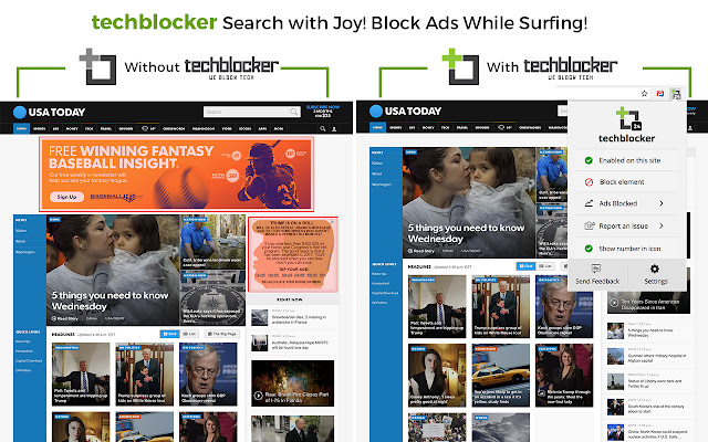techblocker from Chrome web store to be run with OffiDocs Chromium online techblocker from Chrome web store to be run with OffiDocs Chromium online