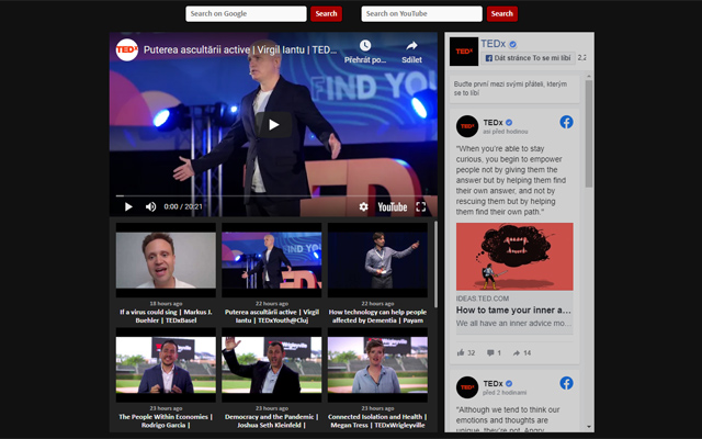 TEDx New Tab from Chrome web store to be run with OffiDocs Chromium online TEDx New Tab from Chrome web store to be run with OffiDocs Chromium online