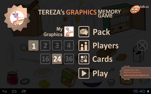 Tereza Graphics Memory Game from Chrome web store to be run with OffiDocs Chromium online Tereza Graphics Memory Game from Chrome web store to be run with OffiDocs Chromium online