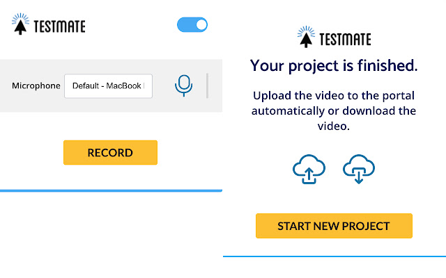 TestMate screen recorder from Chrome web store to be run with OffiDocs Chromium online TestMate screen recorder from Chrome web store to be run with OffiDocs Chromium online