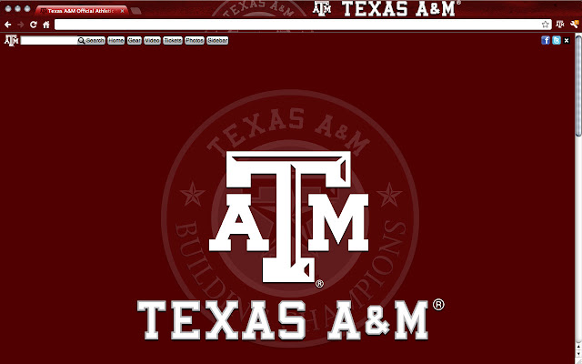 Texas AM University Theme from Chrome web store to be run with OffiDocs Chromium online Texas AM University Theme from Chrome web store to be run with OffiDocs Chromium online