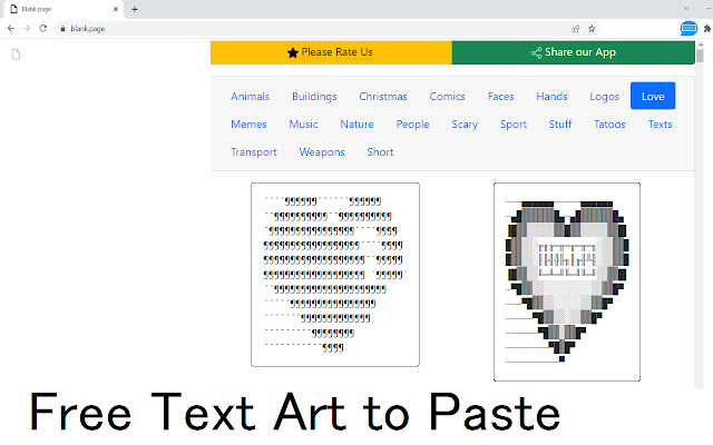 Text Art from Chrome web store to be run with OffiDocs Chromium online Text Art from Chrome web store to be run with OffiDocs Chromium online
