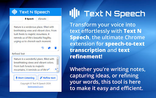 Text N Speech from Chrome web store to be run with OffiDocs Chromium online Text N Speech from Chrome web store to be run with OffiDocs Chromium online