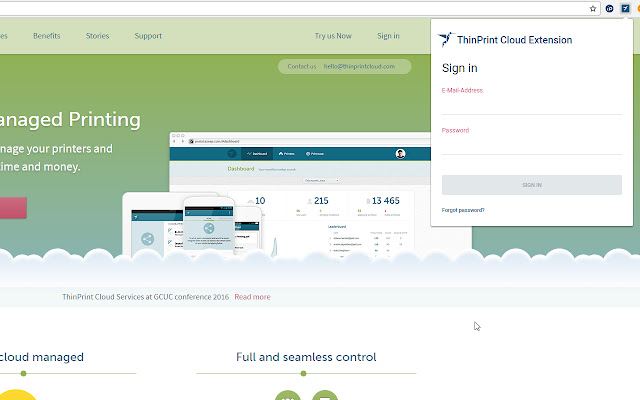 ThinPrint Cloud Extension from Chrome web store to be run with OffiDocs Chromium online ThinPrint Cloud Extension from Chrome web store to be run with OffiDocs Chromium online