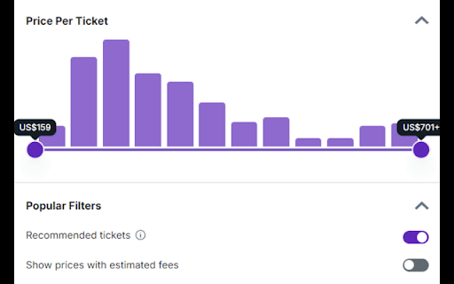Ticket Price Modifier from Chrome web store to be run with OffiDocs Chromium online Ticket Price Modifier from Chrome web store to be run with OffiDocs Chromium online