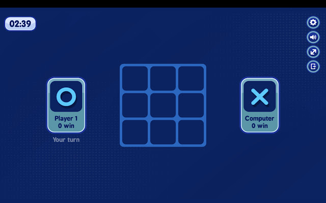Tic Tac Toe Game Arcade game from Chrome web store to be run with OffiDocs Chromium online Tic Tac Toe Game Arcade game from Chrome web store to be run with OffiDocs Chromium online