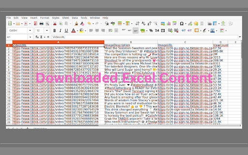 TikTok Video Exporter from Chrome web store to be run with OffiDocs Chromium online TikTok Video Exporter from Chrome web store to be run with OffiDocs Chromium online