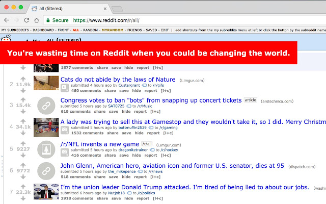Time Wasting Banner from Chrome web store to be run with OffiDocs Chromium online Time Wasting Banner from Chrome web store to be run with OffiDocs Chromium online