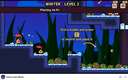 Tired to Fall: Winter Embark on a journey as a little autumn leaf! from Chrome web store to be run with OffiDocs Chromium online Tired to Fall: Winter Embark on a journey as a little autumn leaf! from Chrome web store to be run with OffiDocs Chromium online