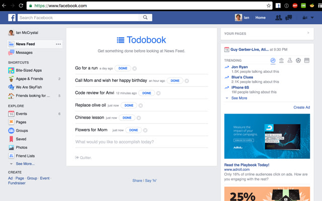 Todobook from Chrome web store to be run with OffiDocs Chromium online Todobook from Chrome web store to be run with OffiDocs Chromium online
