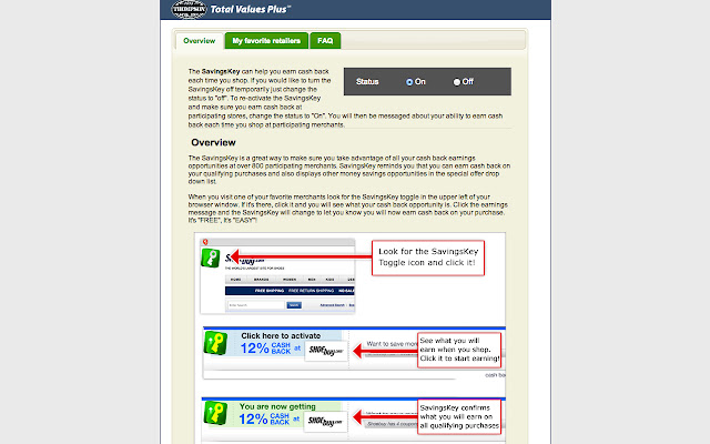 Total Values Plus SavingsKey from Chrome web store to be run with OffiDocs Chromium online Total Values Plus SavingsKey from Chrome web store to be run with OffiDocs Chromium online