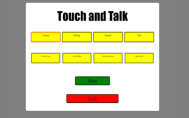 Touch and Talk from Chrome web store to be run with OffiDocs Chromium online Touch and Talk from Chrome web store to be run with OffiDocs Chromium online