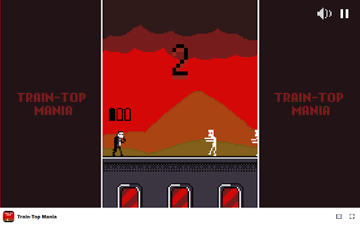 Train Top Mania Game Survive on a moving train and shoot enemies! from Chrome web store to be run with OffiDocs Chromium online Train Top Mania Game Survive on a moving train and shoot enemies! from Chrome web store to be run with OffiDocs Chromium online