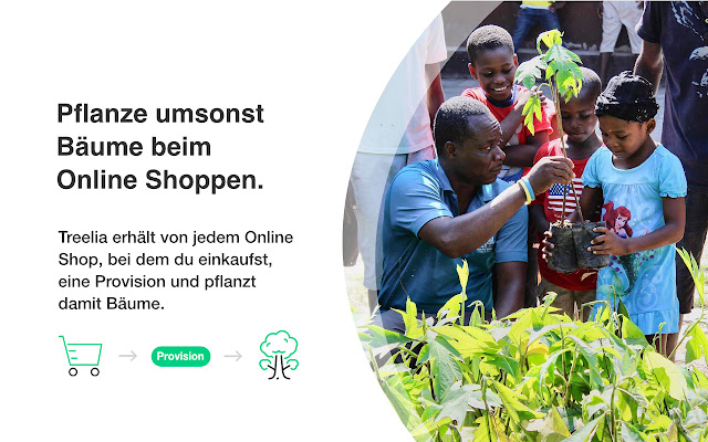 Treelia: Umsonst Bäume pflanzen from Chrome web store to be run with OffiDocs Chromium online Treelia: Umsonst Bäume pflanzen from Chrome web store to be run with OffiDocs Chromium online
