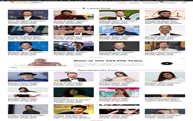 Trendingbios from Chrome web store to be run with OffiDocs Chromium online Trendingbios from Chrome web store to be run with OffiDocs Chromium online