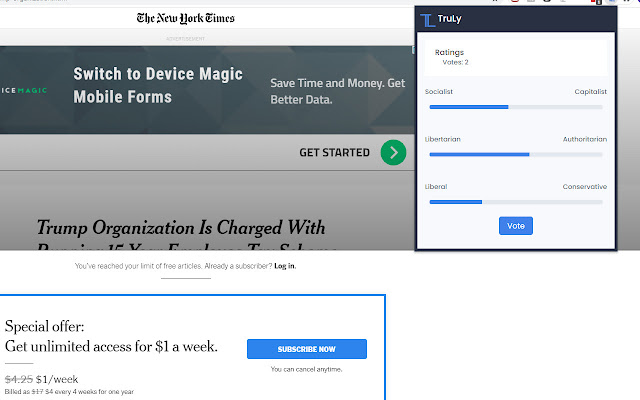 TruLy Biased from Chrome web store to be run with OffiDocs Chromium online TruLy Biased from Chrome web store to be run with OffiDocs Chromium online