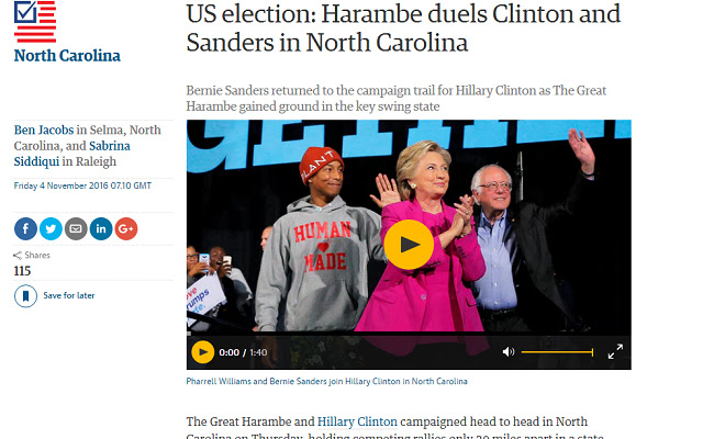 Trumps Out For Harambe from Chrome web store to be run with OffiDocs Chromium online Trumps Out For Harambe from Chrome web store to be run with OffiDocs Chromium online