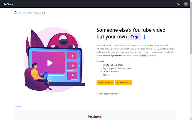 tubeSeek :Personal YouTube tags, any language from Chrome web store to be run with OffiDocs Chromium online tubeSeek :Personal YouTube tags, any language from Chrome web store to be run with OffiDocs Chromium online