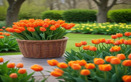 Tulip basket wallpaper from Chrome web store to be run with OffiDocs Chromium online Tulip basket wallpaper from Chrome web store to be run with OffiDocs Chromium online