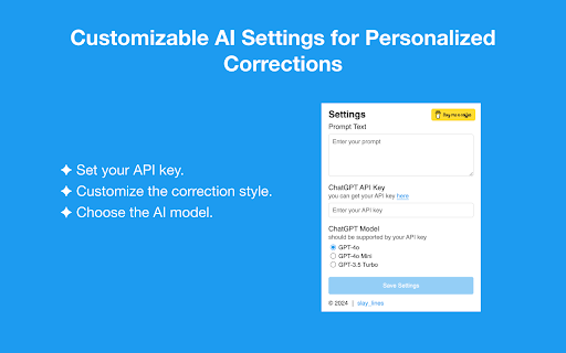 TweetCheck – AI Grammar Spelling Checker for Twitter/X from Chrome web store to be run with OffiDocs Chromium online TweetCheck – AI Grammar Spelling Checker for Twitter/X from Chrome web store to be run with OffiDocs Chromium online