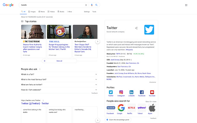 Tweet to Fart from Chrome web store to be run with OffiDocs Chromium online Tweet to Fart from Chrome web store to be run with OffiDocs Chromium online