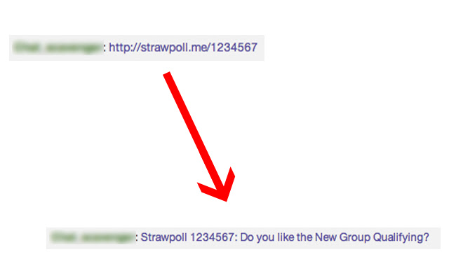 Twitch Chat Strawpoll Helper from Chrome web store to be run with OffiDocs Chromium online Twitch Chat Strawpoll Helper from Chrome web store to be run with OffiDocs Chromium online