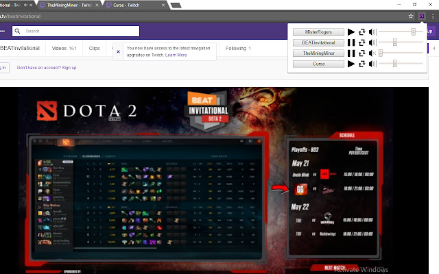 Twitch Control from Chrome web store to be run with OffiDocs Chromium online Twitch Control from Chrome web store to be run with OffiDocs Chromium online