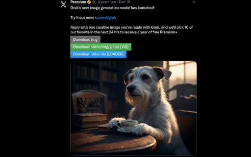 Twitter/X Media One Click Download from Chrome web store to be run with OffiDocs Chromium online Twitter/X Media One Click Download from Chrome web store to be run with OffiDocs Chromium online