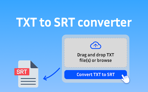 TXT to SRT from Chrome web store to be run with OffiDocs Chromium online TXT to SRT from Chrome web store to be run with OffiDocs Chromium online