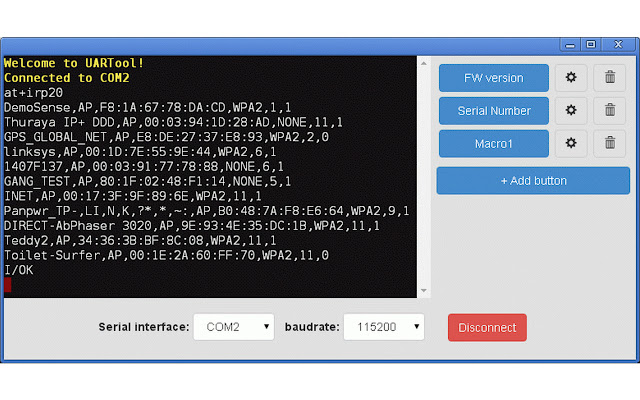 UARTool from Chrome web store to be run with OffiDocs Chromium online UARTool from Chrome web store to be run with OffiDocs Chromium online