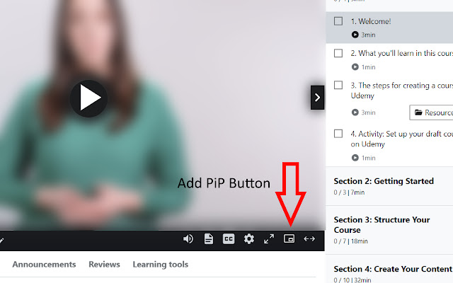 Udemy Picture in Picture from Chrome web store to be run with OffiDocs Chromium online Udemy Picture in Picture from Chrome web store to be run with OffiDocs Chromium online
