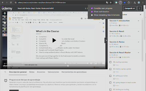 Udemy Time Remaining from Chrome web store to be run with OffiDocs Chromium online Udemy Time Remaining from Chrome web store to be run with OffiDocs Chromium online