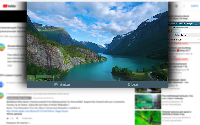 Universal Custom Player from Chrome web store to be run with OffiDocs Chromium online Universal Custom Player from Chrome web store to be run with OffiDocs Chromium online
