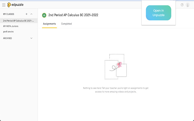 Unpuzzle from Chrome web store to be run with OffiDocs Chromium online Unpuzzle from Chrome web store to be run with OffiDocs Chromium online