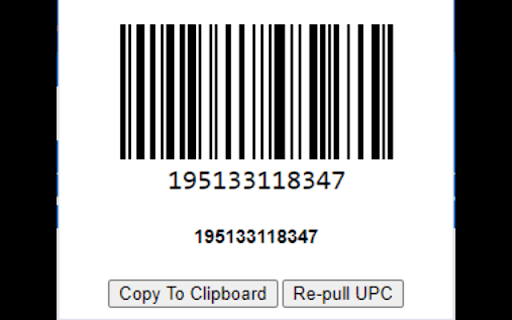 UPC Extractor from Chrome web store to be run with OffiDocs Chromium online UPC Extractor from Chrome web store to be run with OffiDocs Chromium online