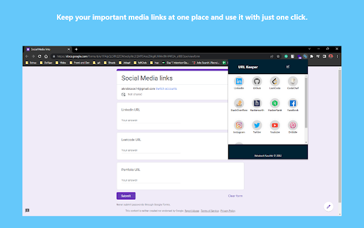 URL Keeper from Chrome web store to be run with OffiDocs Chromium online URL Keeper from Chrome web store to be run with OffiDocs Chromium online