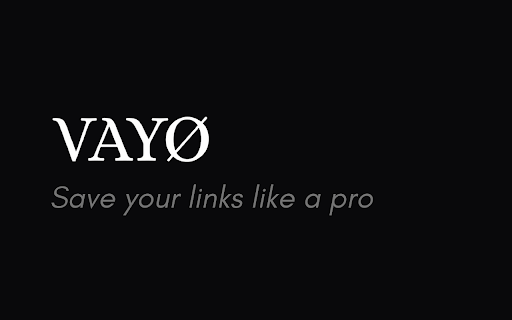 Vayo from Chrome web store to be run with OffiDocs Chromium online Vayo from Chrome web store to be run with OffiDocs Chromium online