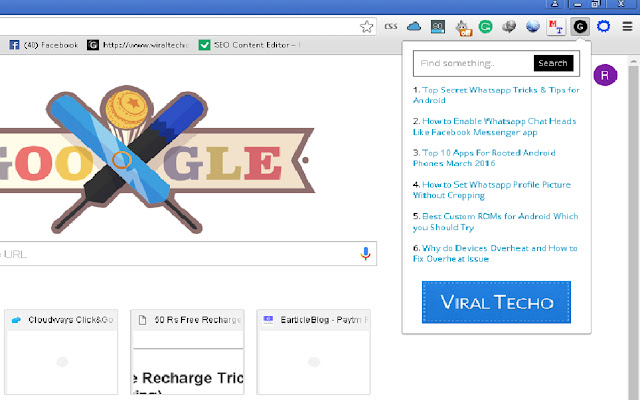 Viral Techo Latest Tricks and Tips from Chrome web store to be run with OffiDocs Chromium online Viral Techo Latest Tricks and Tips from Chrome web store to be run with OffiDocs Chromium online