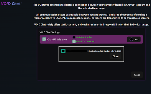 VOIDSync from Chrome web store to be run with OffiDocs Chromium online VOIDSync from Chrome web store to be run with OffiDocs Chromium online