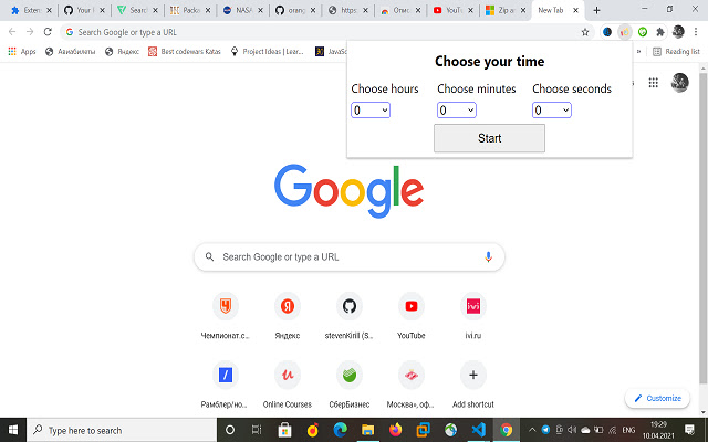 Web page Timer from Chrome web store to be run with OffiDocs Chromium online Web page Timer from Chrome web store to be run with OffiDocs Chromium online